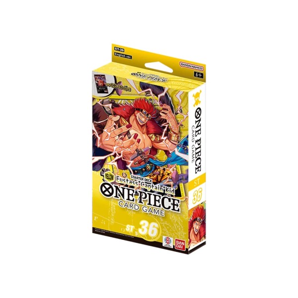 One Piece TCG: Yellow Eustass “Captain” Kid - Starter Deck ST-36